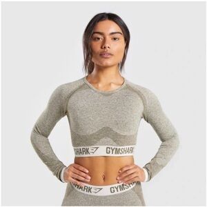 Gymshark Flex Long Sleeve Compression Crop Top